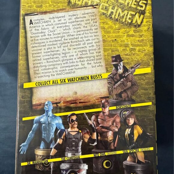 Watchmen OZYMANDIAS DC Direct Cold-cast Bust - Picture 2 of 5